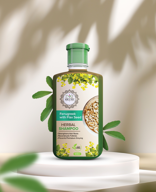 Herbal Shampoo - Fenugreek with Flax Seed - Coming Soon